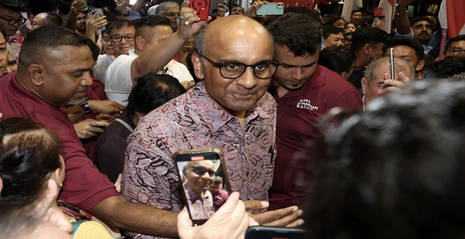 Singapore's Former Indian-Origin Minister Wins Presidential Election